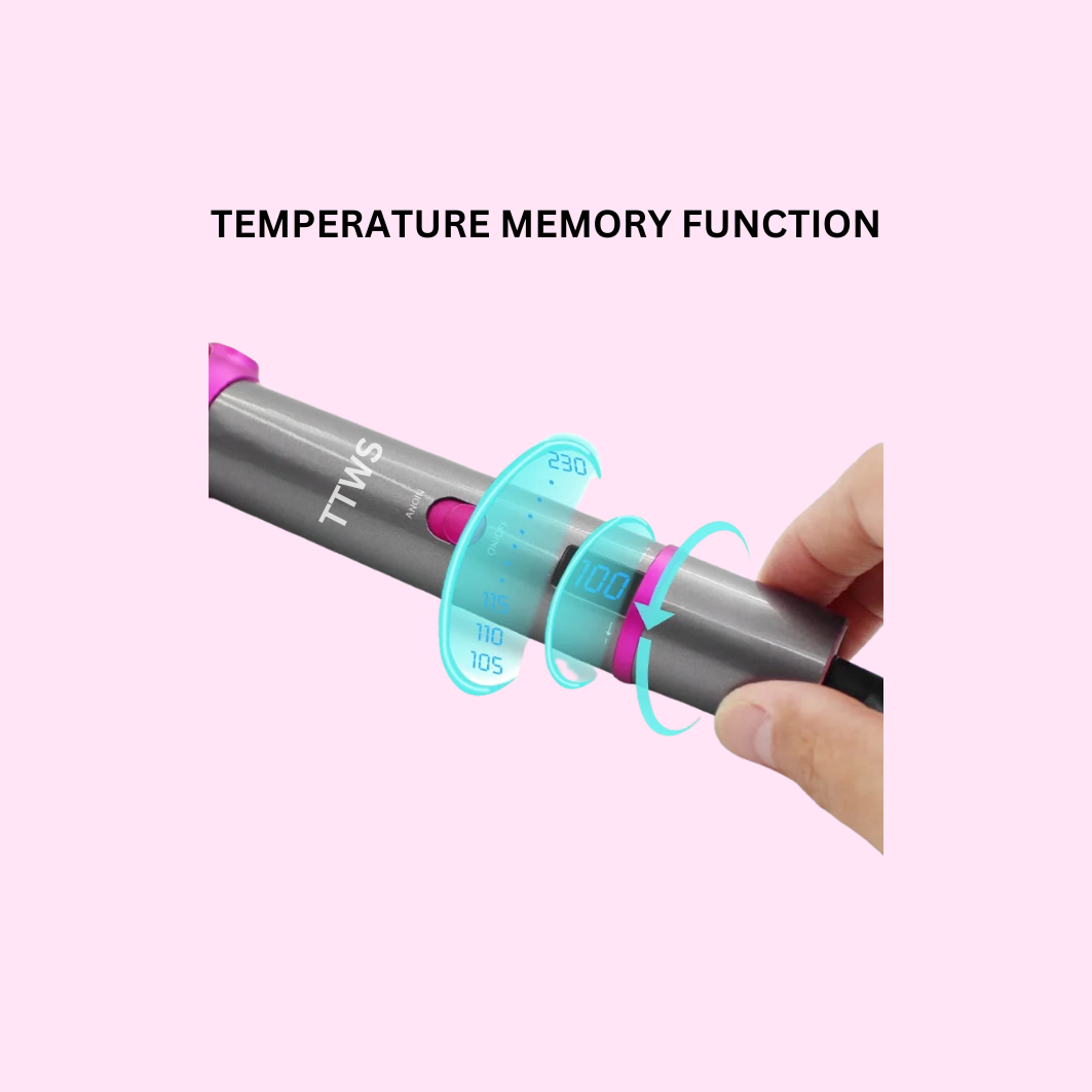 LuxStyle 3-in-1 Professional Styler: Curler, Straightener & Flat Iron (PRE-ORDER)